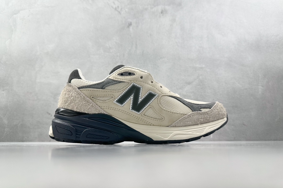 总裁Plus 320 顶级原版 New Balance NB 990 V3 米色 M990AD3