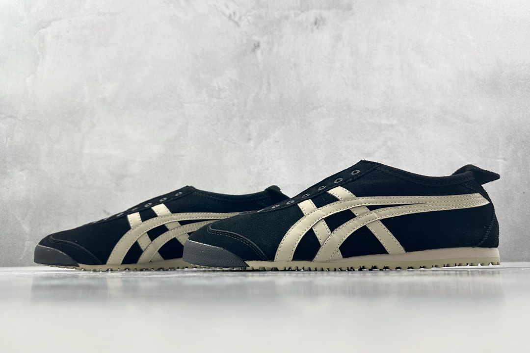 SC 160 渠道特供 二层跑量 Onitsuka Tiger鬼塚虎 MEXICO 66 黑色 1183B782-001