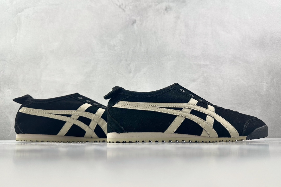 SC 160 渠道特供 二层跑量 Onitsuka Tiger鬼塚虎 MEXICO 66 黑色 1183B782-001