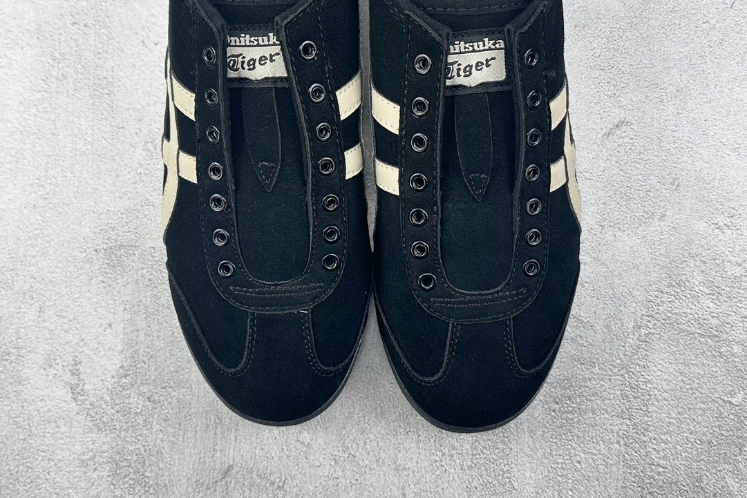 SC 160 渠道特供 二层跑量 Onitsuka Tiger鬼塚虎 MEXICO 66 黑色 1183B782-001