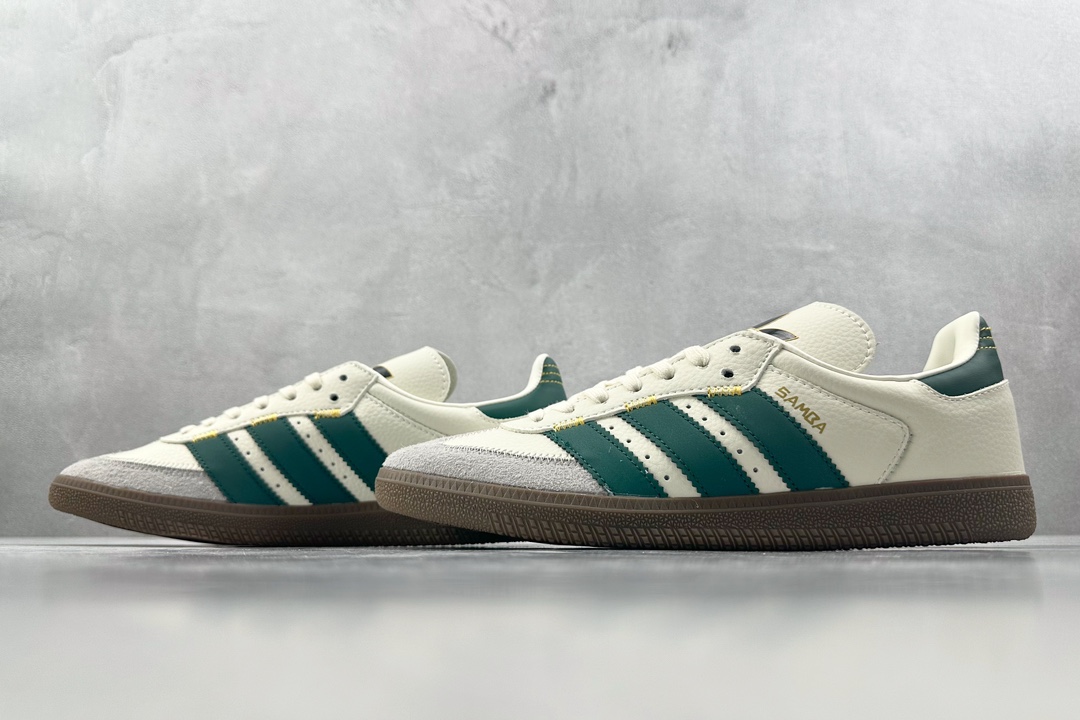 H11 210 平台爆款 adidas originals Samba OG 白绿 IF1811