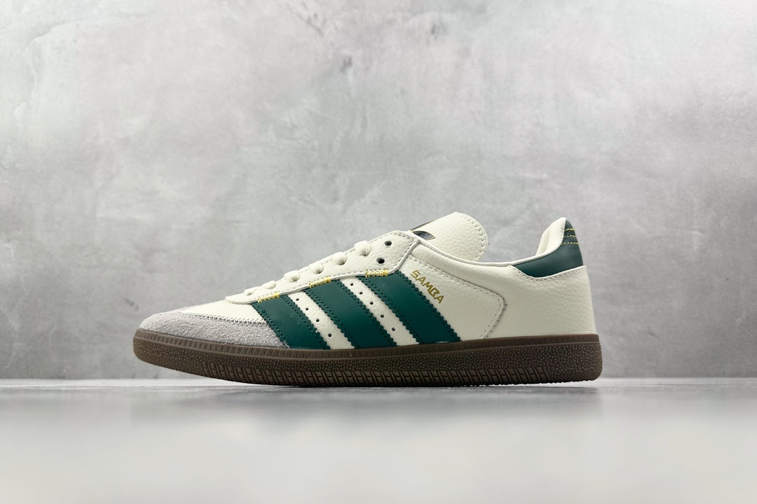 H11 210 平台爆款 adidas originals Samba OG 白绿 IF1811