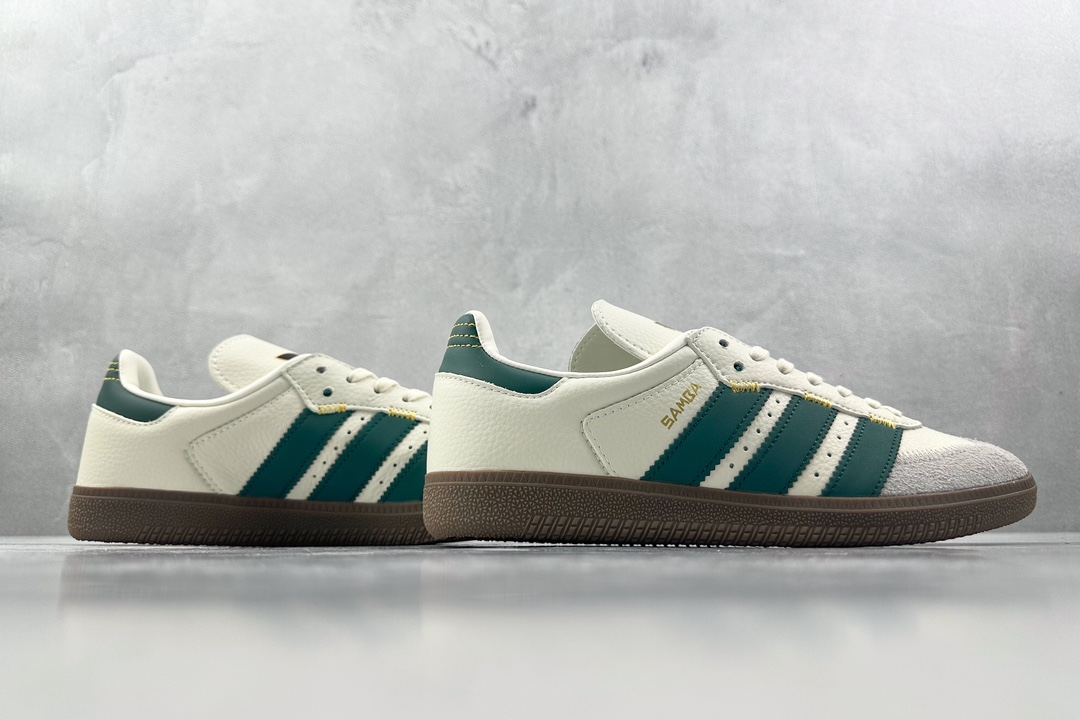 H11 210 平台爆款 adidas originals Samba OG 白绿 IF1811