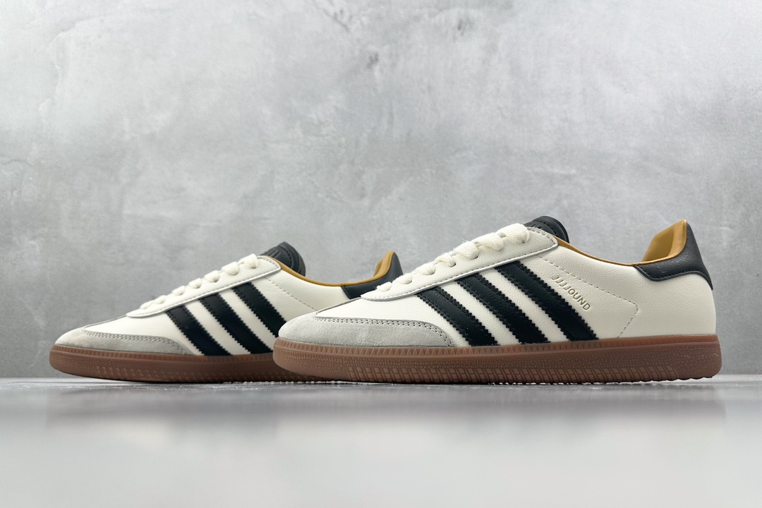 JJJJound x adidas originals Samba OG灰白色货号：ID8708尺码: 