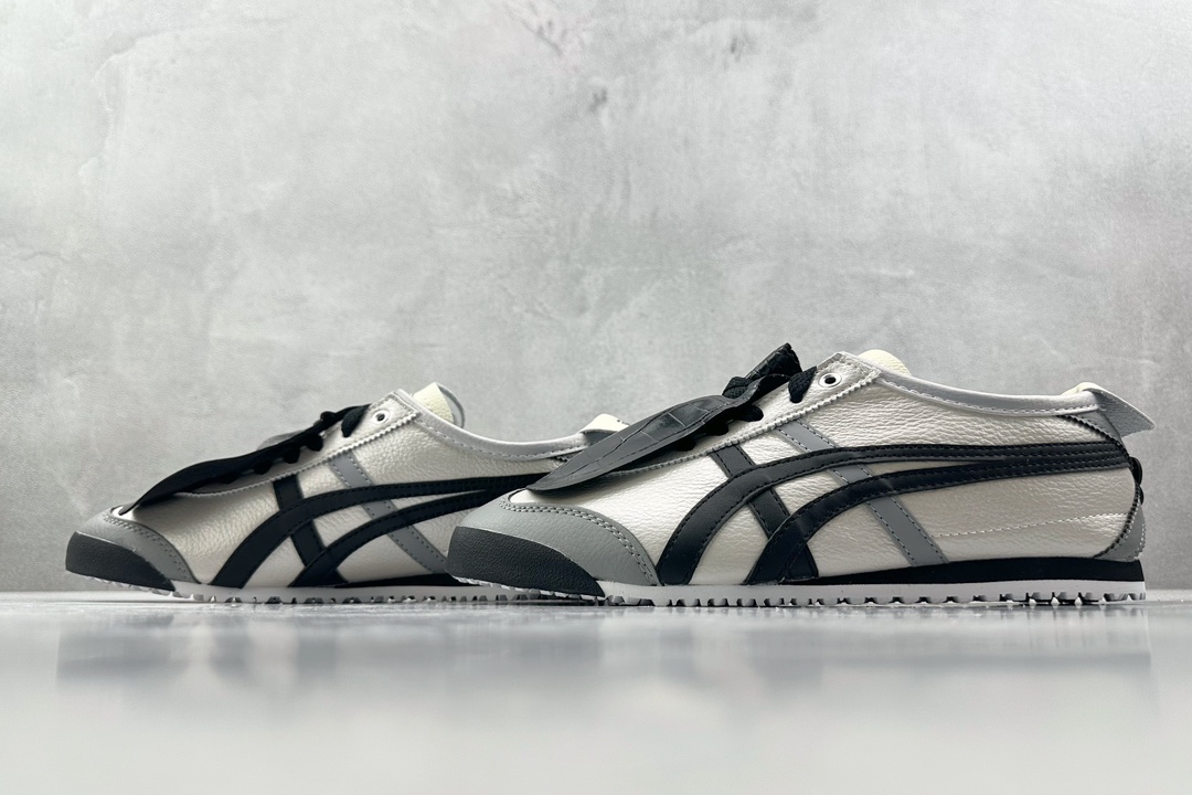 SC 160 定制 渠道特供 二层跑量 Onitsuka Tiger鬼塚虎 MEXICO 66 雾都恋人 黑银 1183B493-100