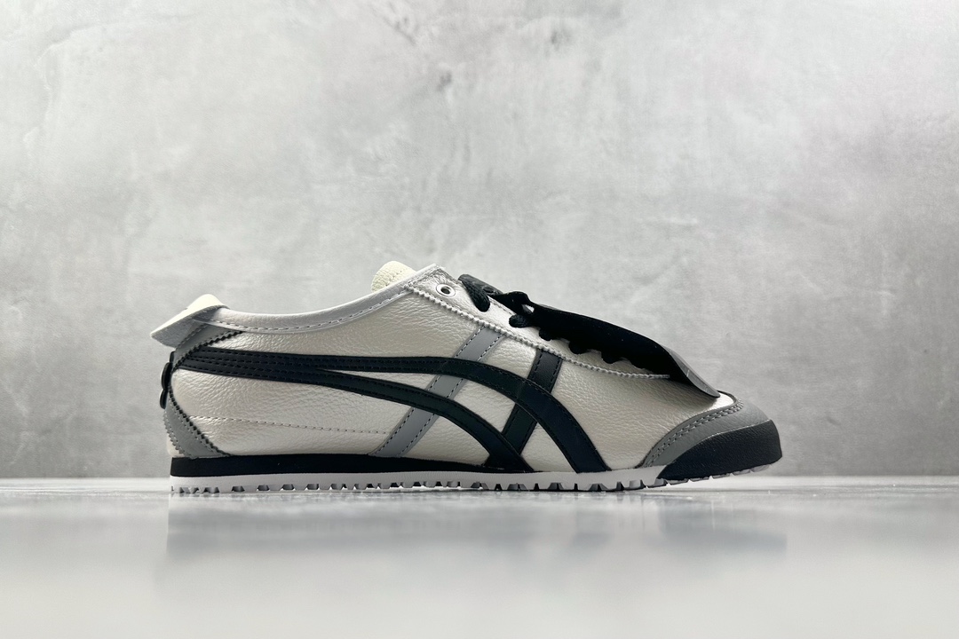 SC 160 定制 渠道特供 二层跑量 Onitsuka Tiger鬼塚虎 MEXICO 66 雾都恋人 黑银 1183B493-100