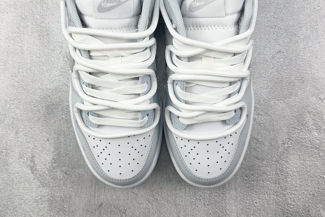 特价 
【定制球鞋】 Nike Dunk Low Retro 白银 浅灰蓝

货号：HF0730-160