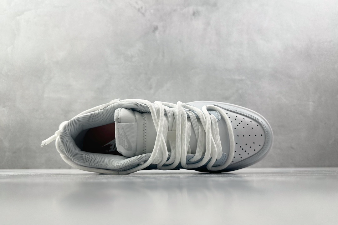 特价 
【定制球鞋】 Nike Dunk Low Retro 白银 浅灰蓝

货号：HF0730-160