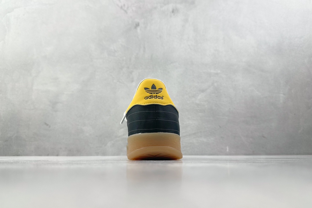 adidas originals GAZELLE INDOOR ”Olympic/Black/White/Gum” 黑色  IF9642