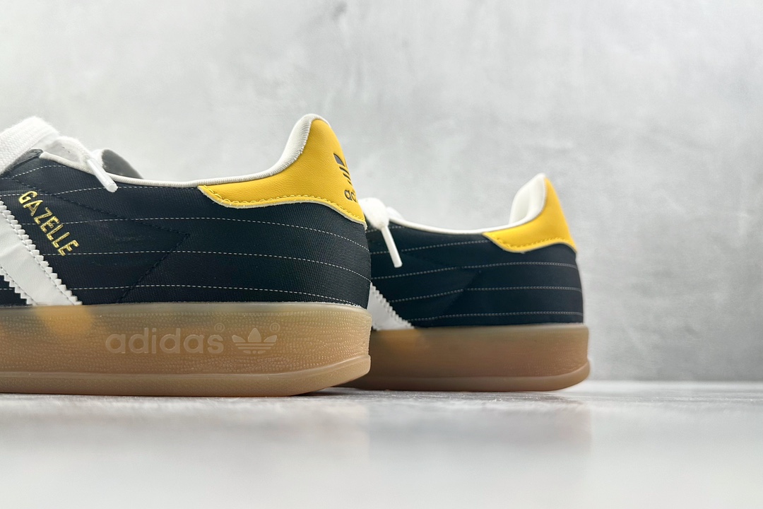 adidas originals GAZELLE INDOOR ”Olympic/Black/White/Gum” 黑色  IF9642