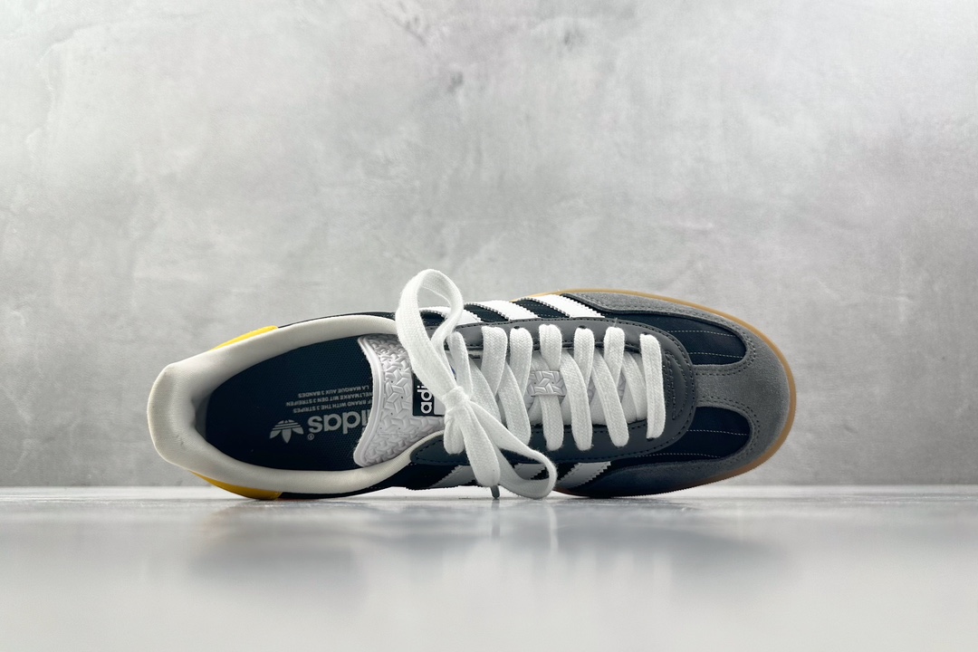 adidas originals GAZELLE INDOOR ”Olympic/Black/White/Gum” 黑色  IF9642