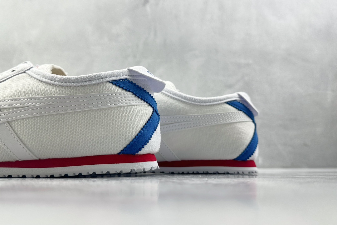 PK帆布特价 
全新工厂开发 Onitsuka Tiger鬼塚虎 MEXICO 66 鬼冢虎 白蓝红

