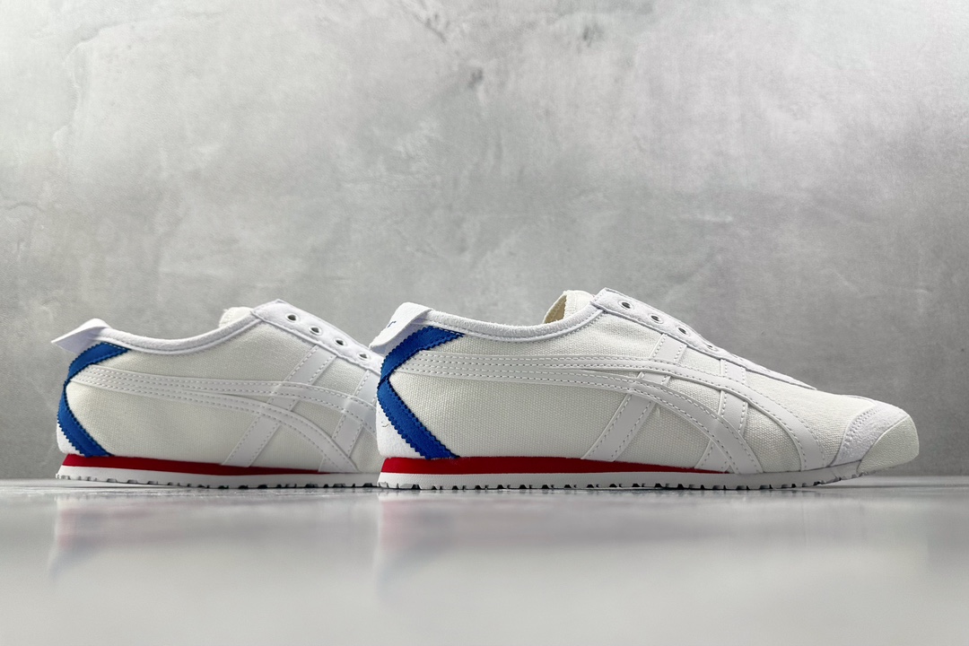 PK帆布特价 
全新工厂开发 Onitsuka Tiger鬼塚虎 MEXICO 66 鬼冢虎 白蓝红

