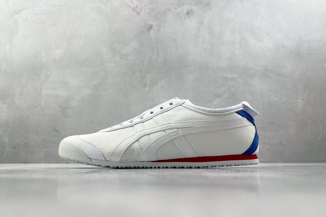 PK帆布特价 
全新工厂开发 Onitsuka Tiger鬼塚虎 MEXICO 66 鬼冢虎 白蓝红

