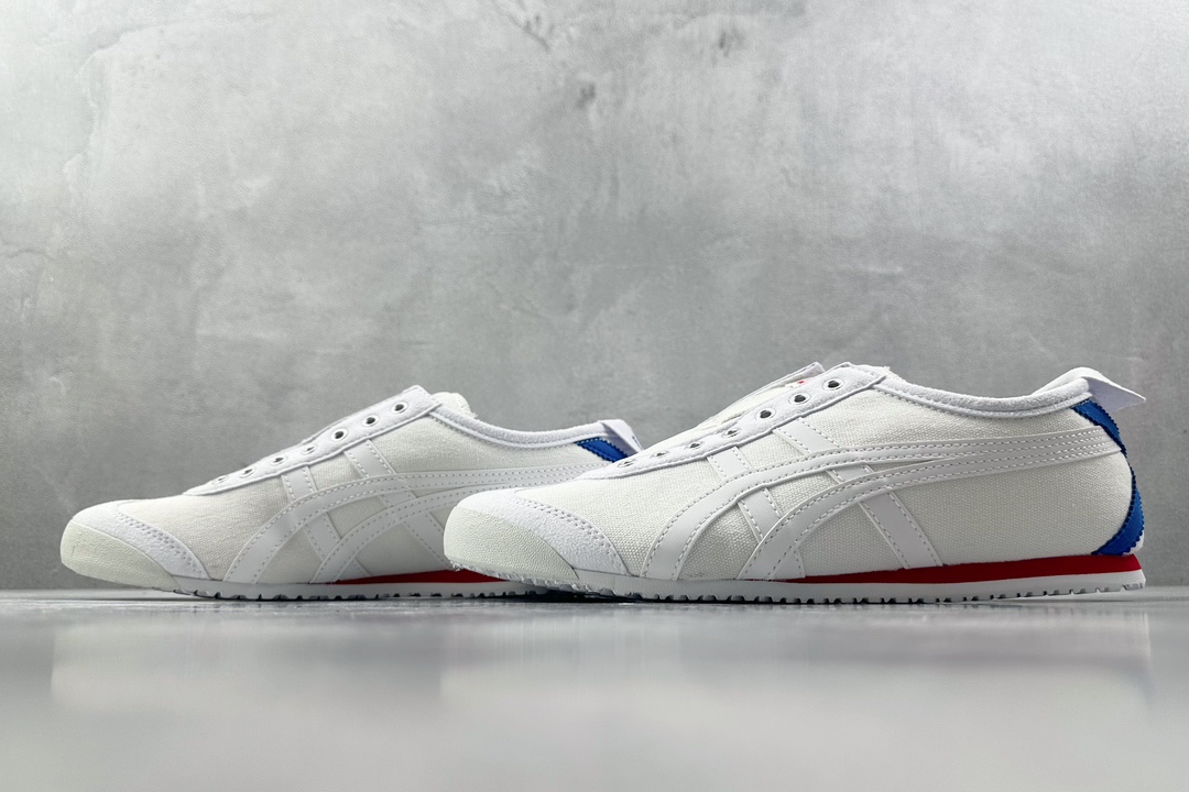 PK帆布特价 
全新工厂开发 Onitsuka Tiger鬼塚虎 MEXICO 66 鬼冢虎 白蓝红

