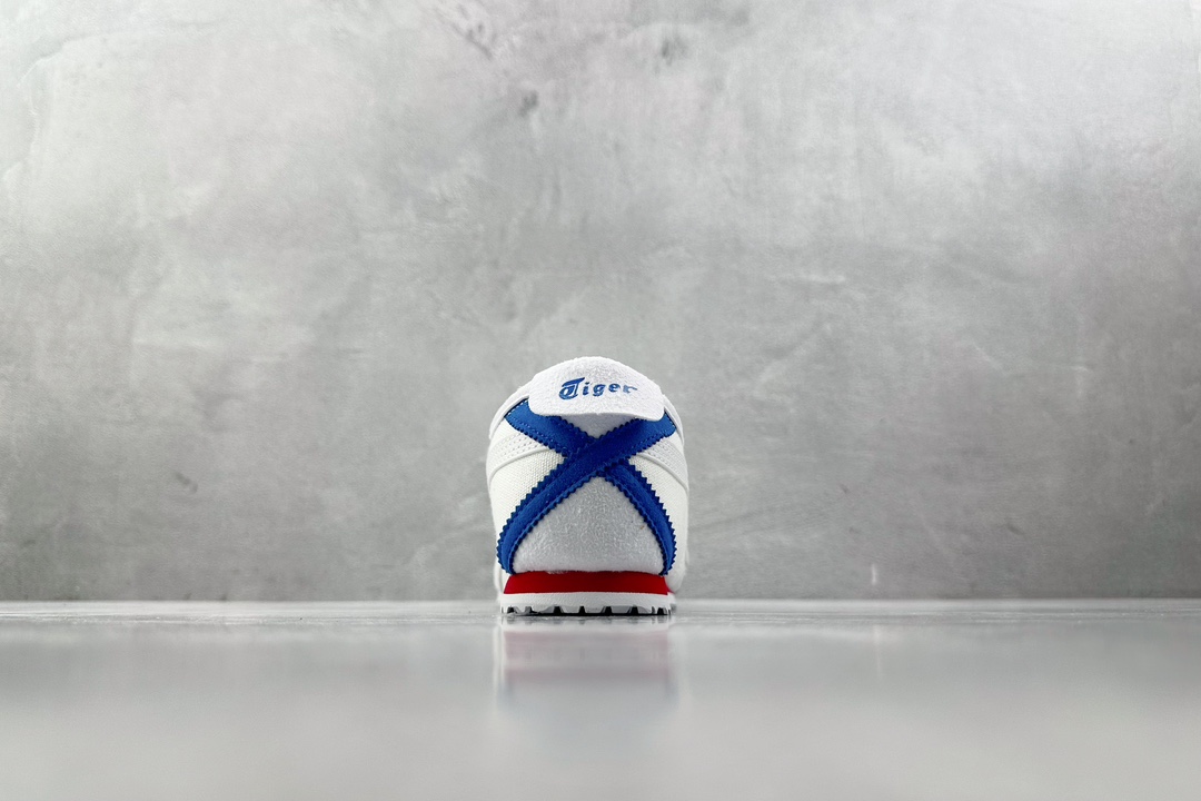 PK帆布特价 
全新工厂开发 Onitsuka Tiger鬼塚虎 MEXICO 66 鬼冢虎 白蓝红

