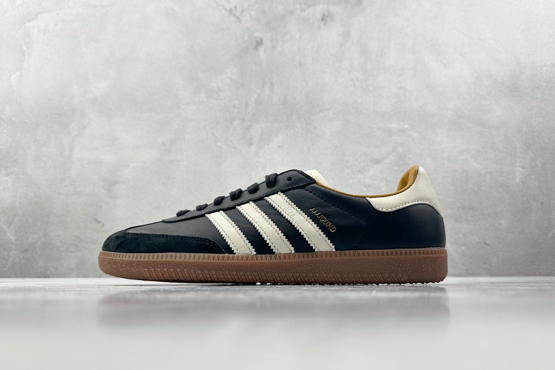 JJJJound x adidas originals Samba OG 黑色货号：ID8707尺码：3