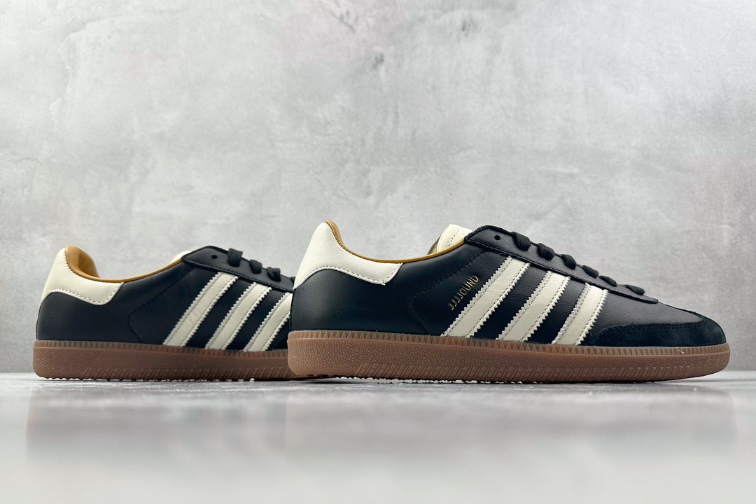 JJJJound x adidas originals Samba OG 黑色货号：ID8707尺码：3