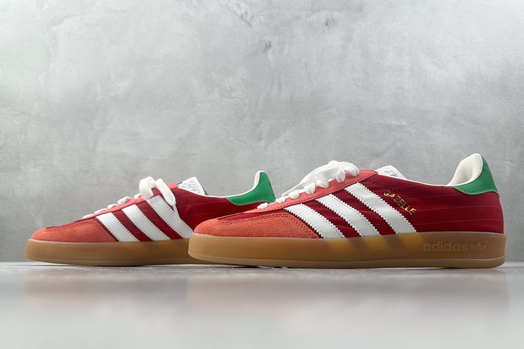 adidas originals GAZELLE INDOOR 红白绿  IF9641