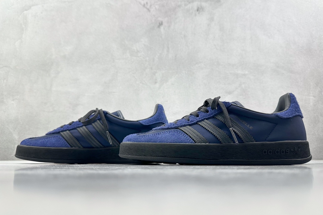 Hikari Shibata x adidas originals GAZELLE INDOOR海军蓝  IH9986