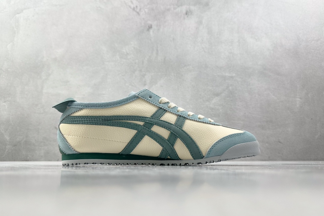 渠道特供 二层跑量 Onitsuka Tiger鬼塚虎 MEXICO 66 薄荷蓝  1183C076-103