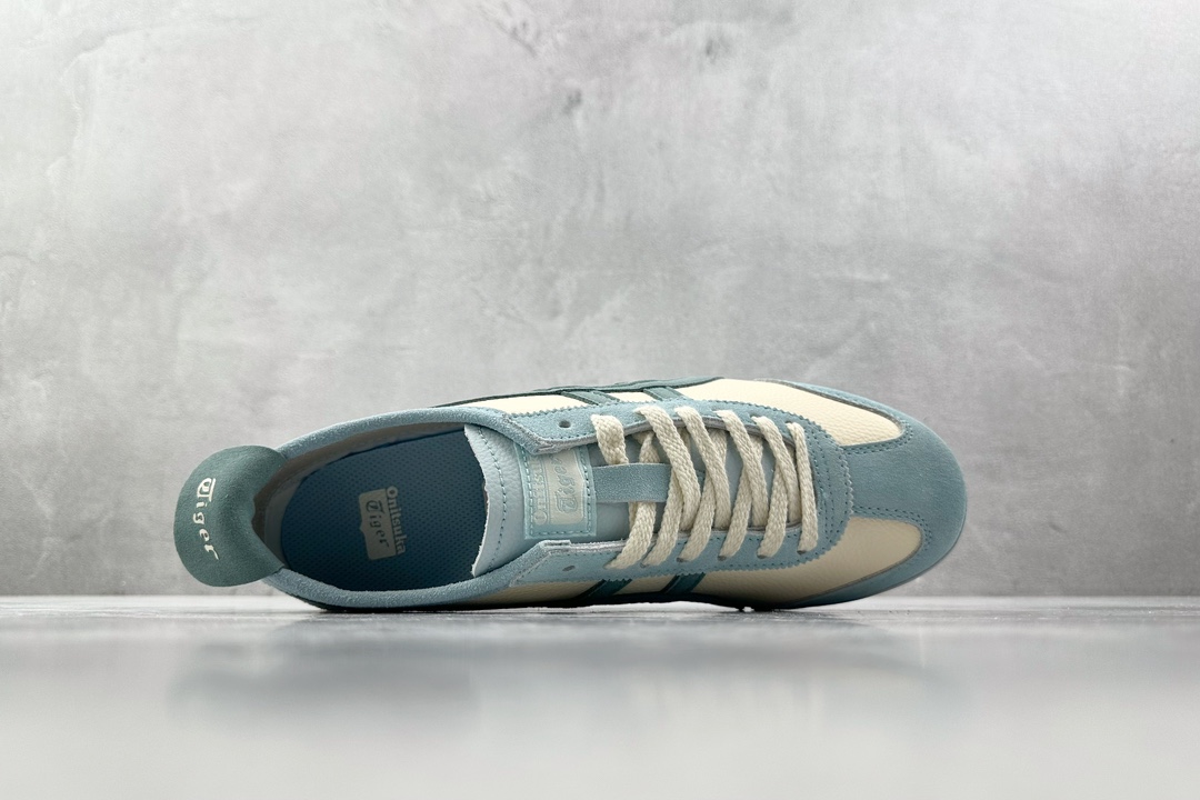 渠道特供 二层跑量 Onitsuka Tiger鬼塚虎 MEXICO 66 薄荷蓝  1183C076-103