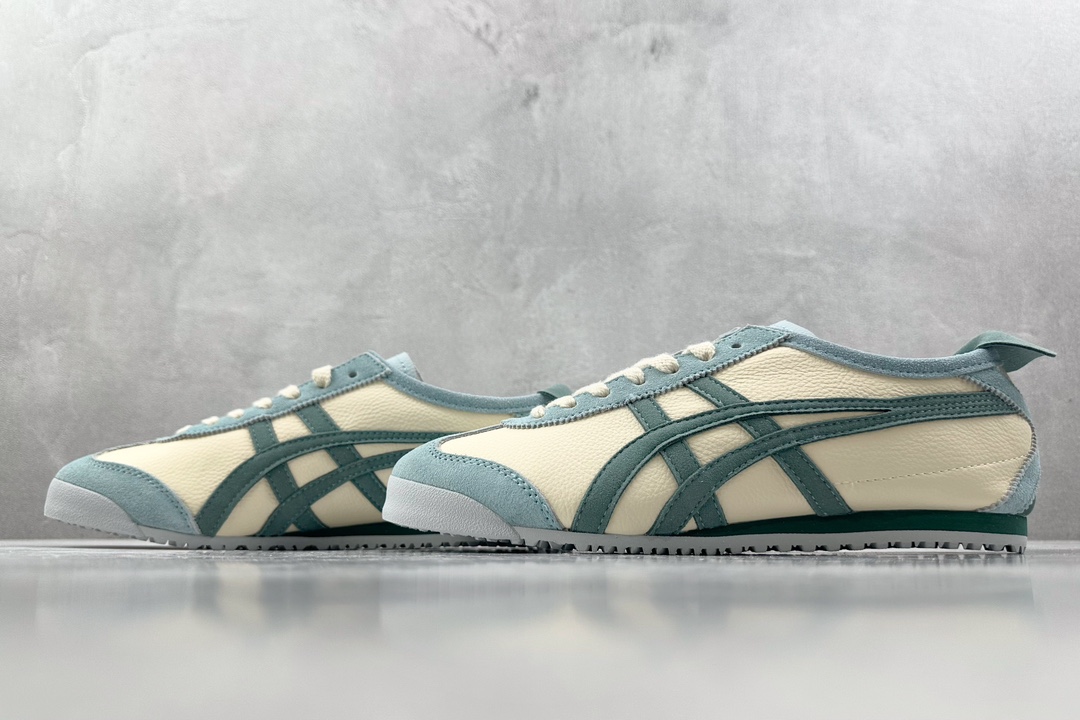 渠道特供 二层跑量 Onitsuka Tiger鬼塚虎 MEXICO 66 薄荷蓝  1183C076-103