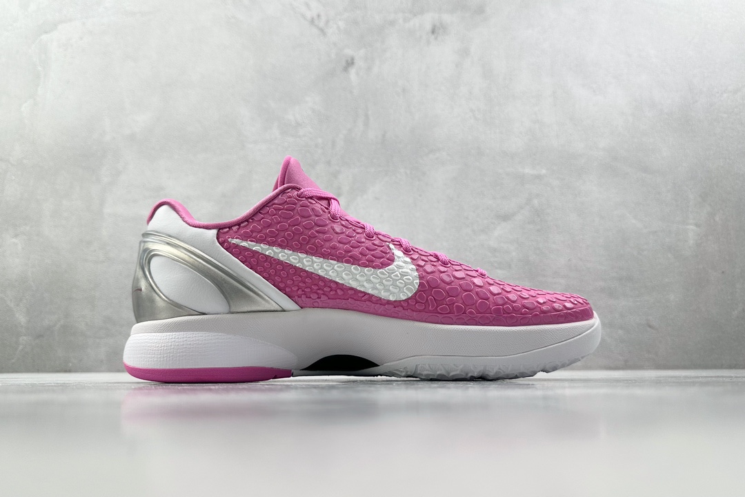 Nike Zoom Kobe 6 圆头 粉白色 前掌超大Zoom Turbo气垫 DJ3596-600