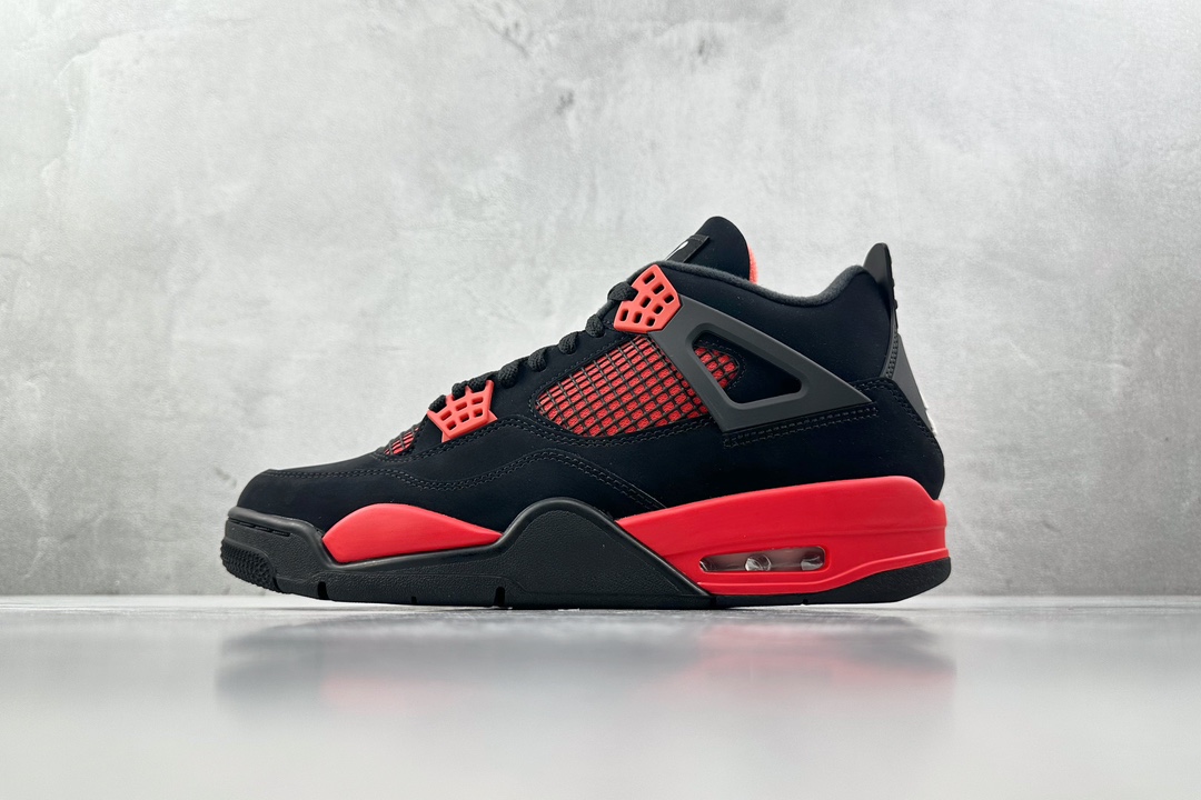 Jordan Air Jordan 4 retro ”’red thunder”’ 红雷电 黑红 CT8527-016