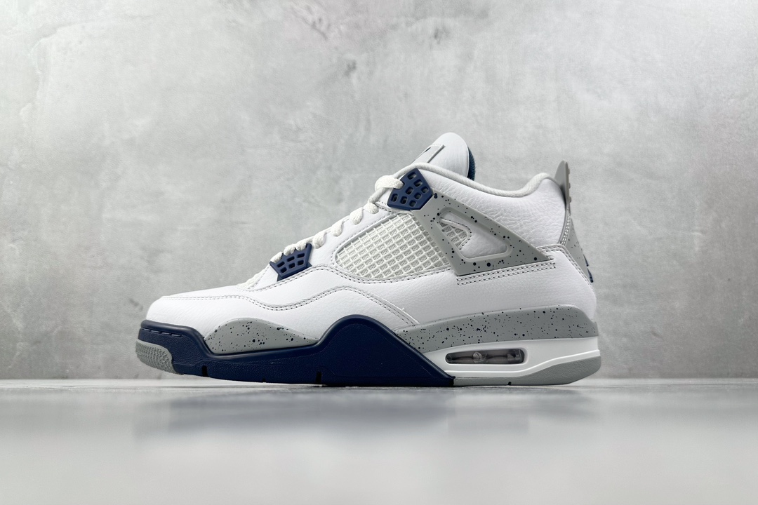 Air Jordan 4 Retro“Midnight Navy” 白蓝/午夜蓝 DH6927-140