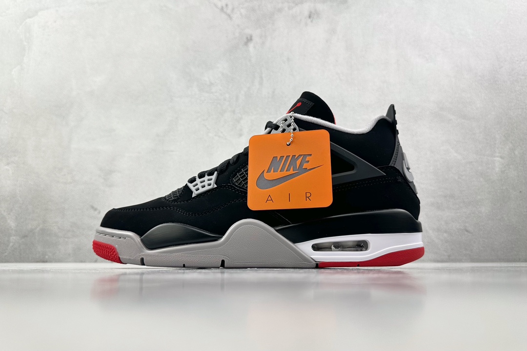 Air Jordan 4 Retro “Bred” 新黑红复刻版 308497-060