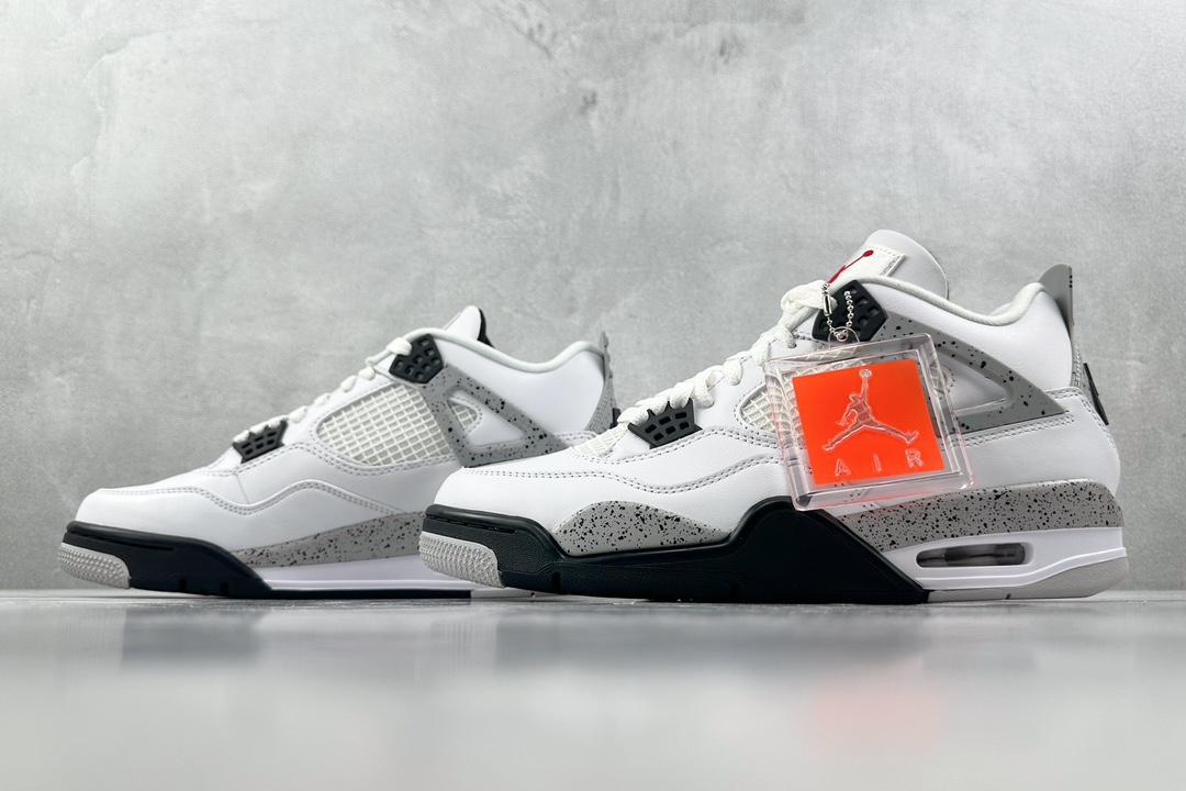 Jordan Air Jordan 4 retro white cement 白灰 840606-192