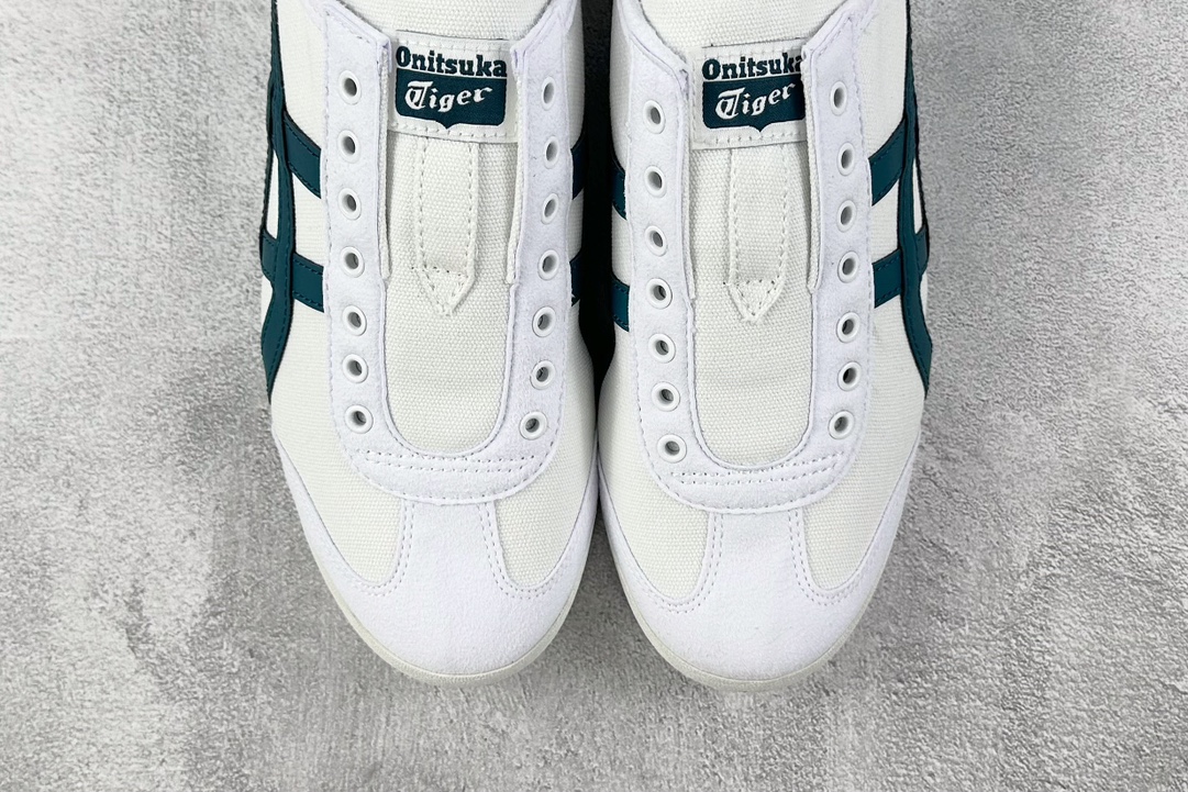 PK帆布特价 
全新工厂开发 Onitsuka Tiger MEXICO 66白蓝

货号：1183A3