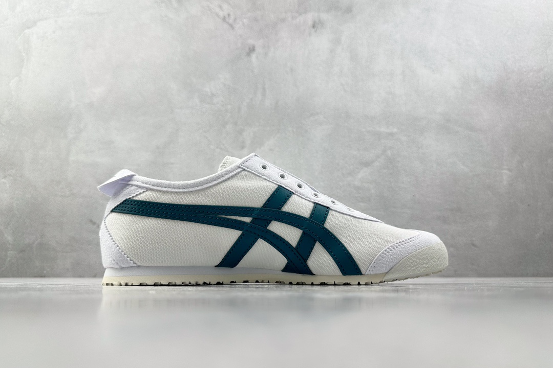 PK帆布特价 
全新工厂开发 Onitsuka Tiger MEXICO 66白蓝

货号：1183A3