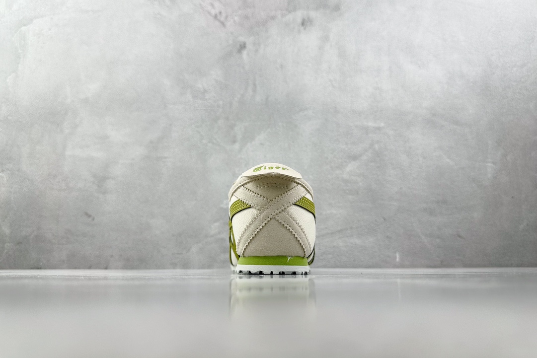 PK帆布特价 
全新工厂开发 Onitsuka Tiger鬼塚虎 MEXICO 66 皮革 Slip-O