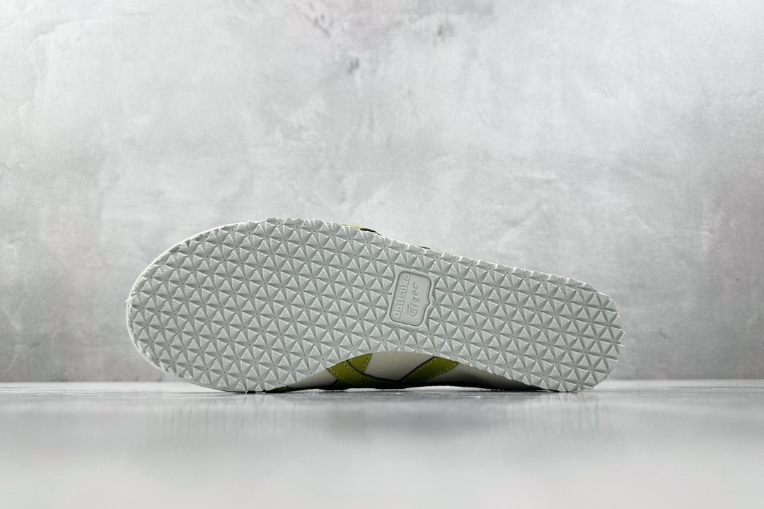 PK帆布特价 
全新工厂开发 Onitsuka Tiger鬼塚虎 MEXICO 66 皮革 Slip-O