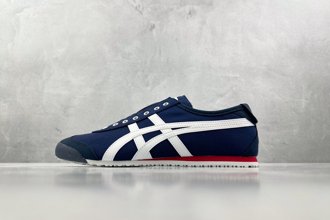 PK帆布特价 
全新工厂开发Onitsuka Tiger鬼塚虎 MEXICO 66 蓝白

货号：118