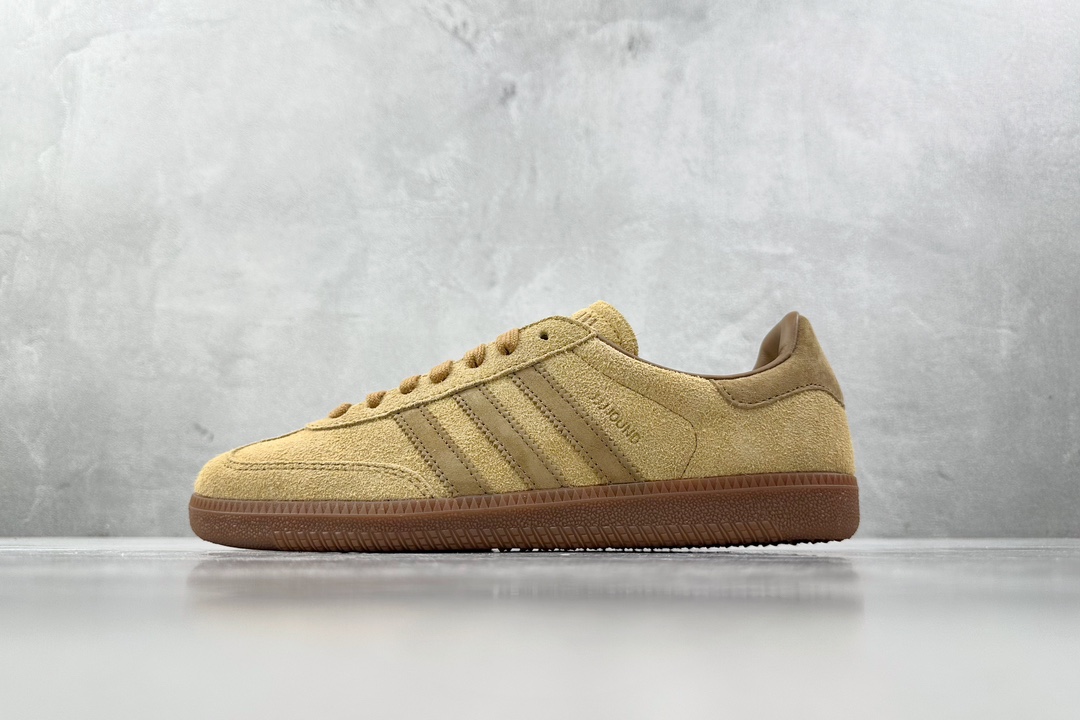 JJJJound x adidas originals SAMBA OG 黄色货号：ID8709尺码：3