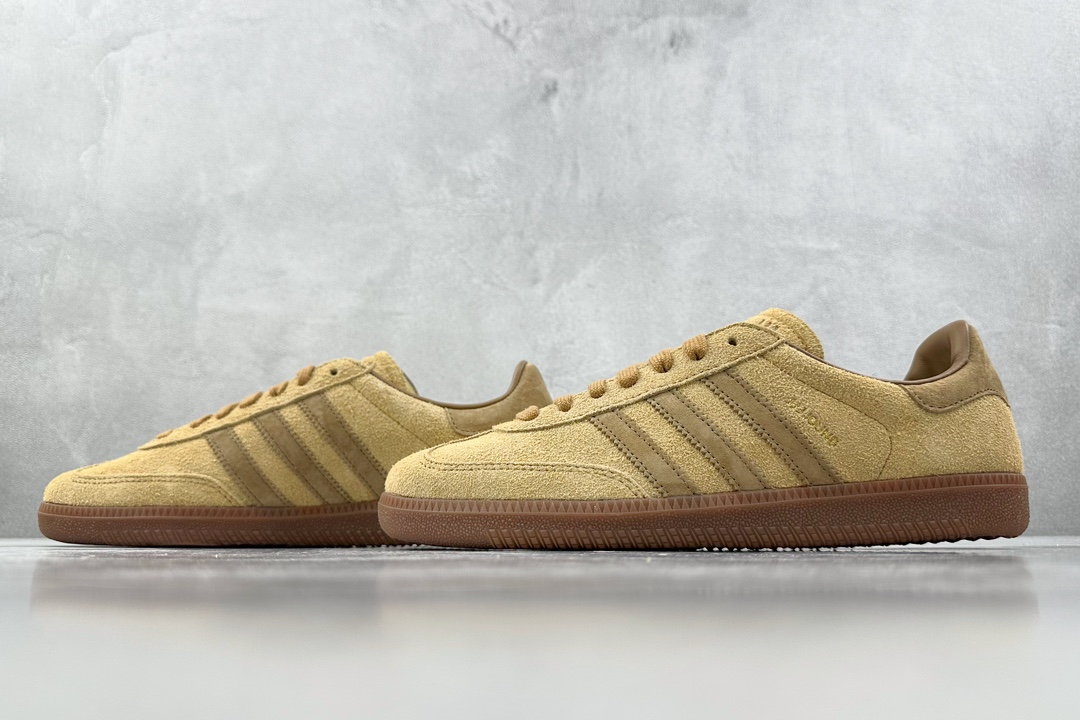 JJJJound x adidas originals SAMBA OG 黄色货号：ID8709尺码：3