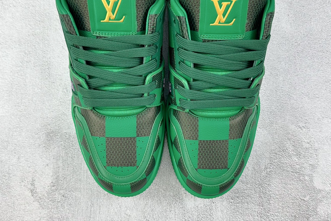 S VUITTON Trainer 绿黑 1ACN5B