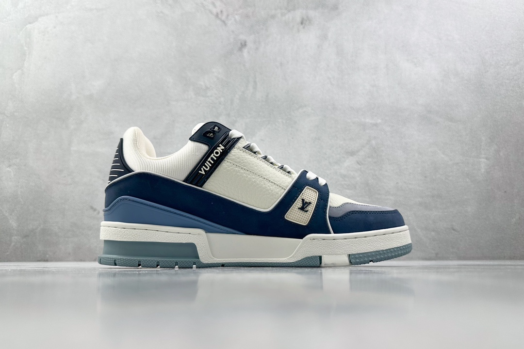 S VUITTON Trainer 蓝白 1ABLUQ