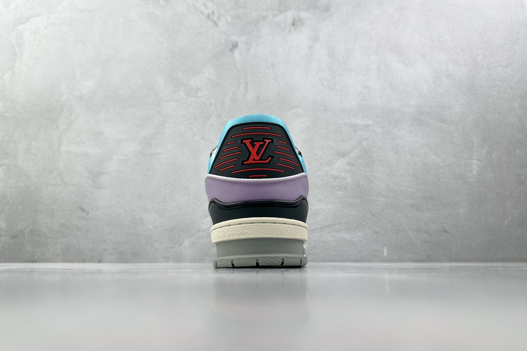 S VUITTON Trainer 蓝紫 1ACFYB