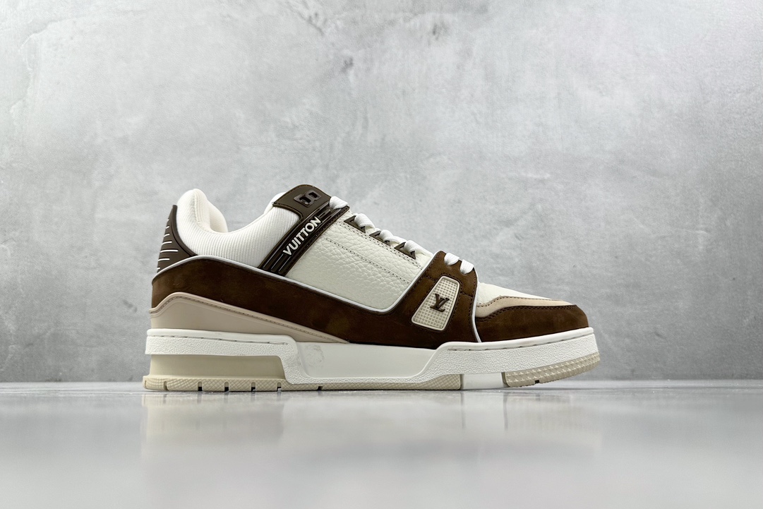 S VUITTON Trainer 摩卡色 1ABLV8