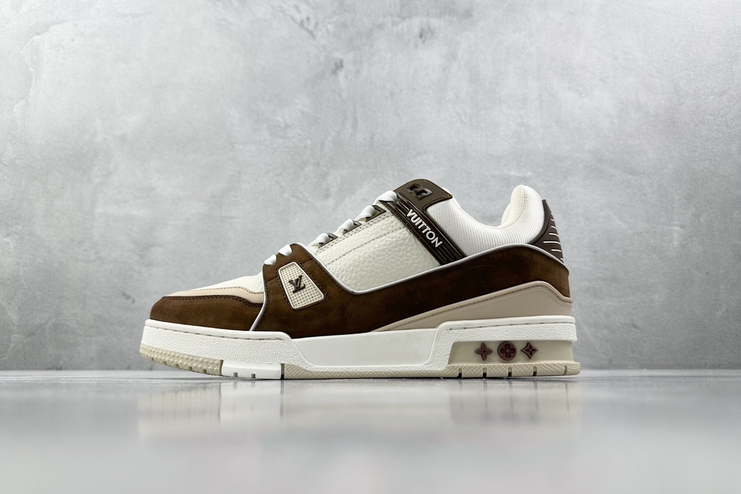 S VUITTON Trainer 摩卡色 1ABLV8