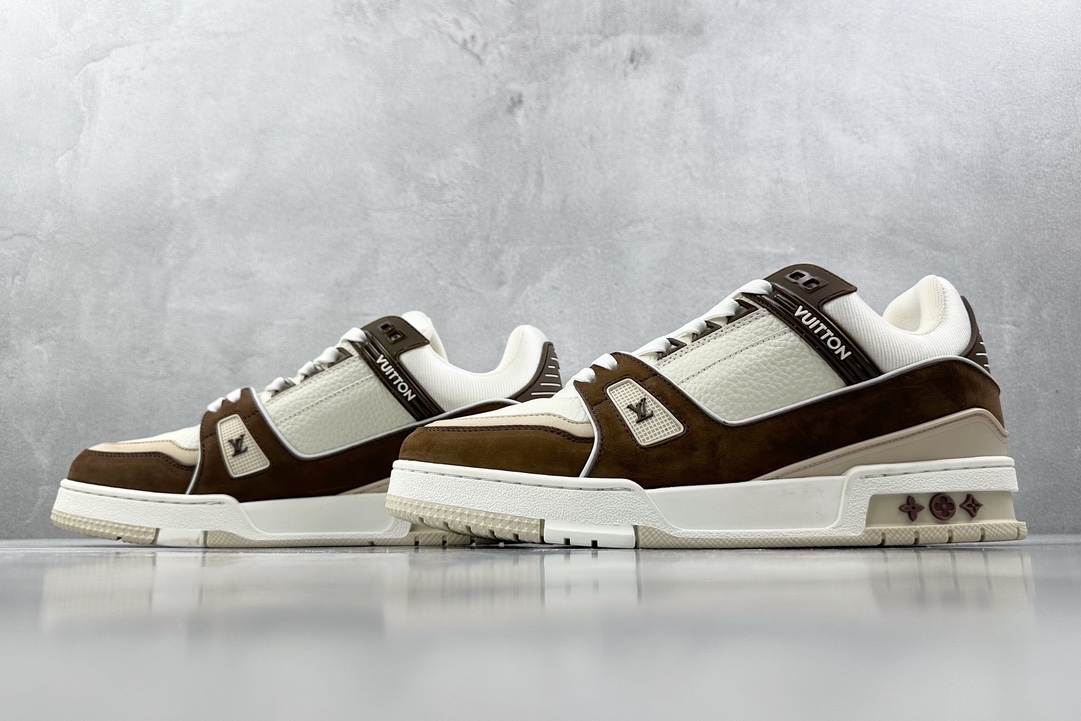 S VUITTON Trainer 摩卡色 1ABLV8