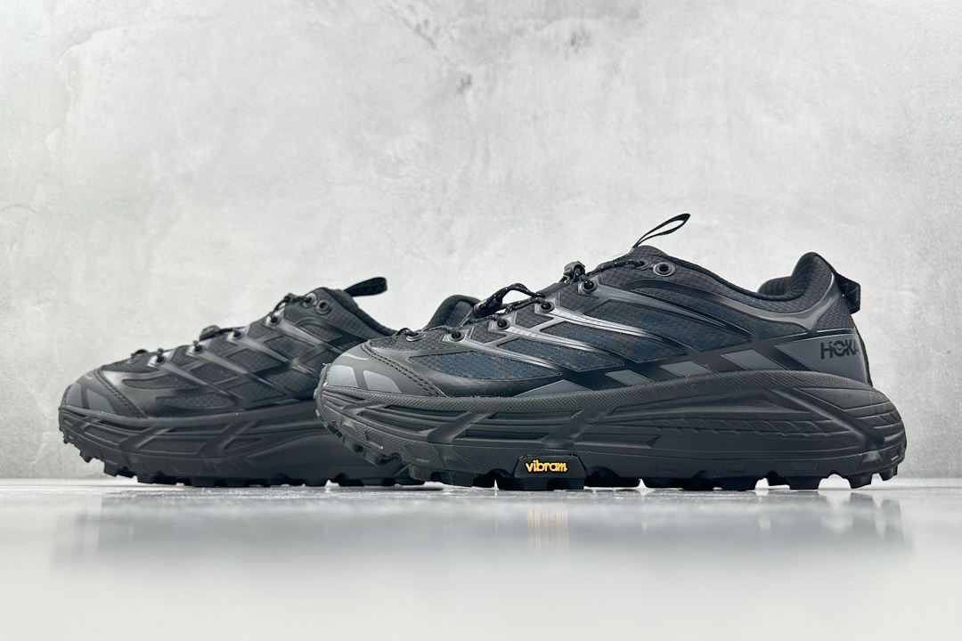 平台专供 热门爆款系列 HOKA ONE ONE Mafate Three 2 黑色  1141572-BBLC