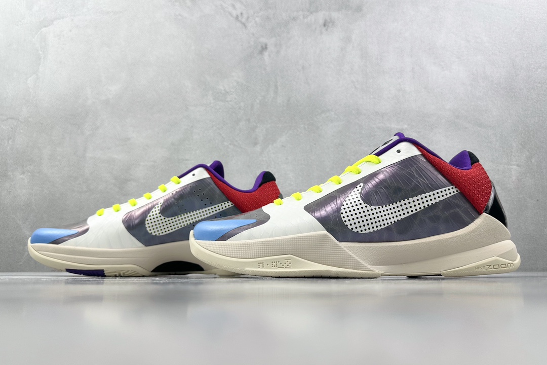 特价 市售最高版本 Nike Zoom Kobe 5白灰绿货号：CD4991-004尺码：36 36.5