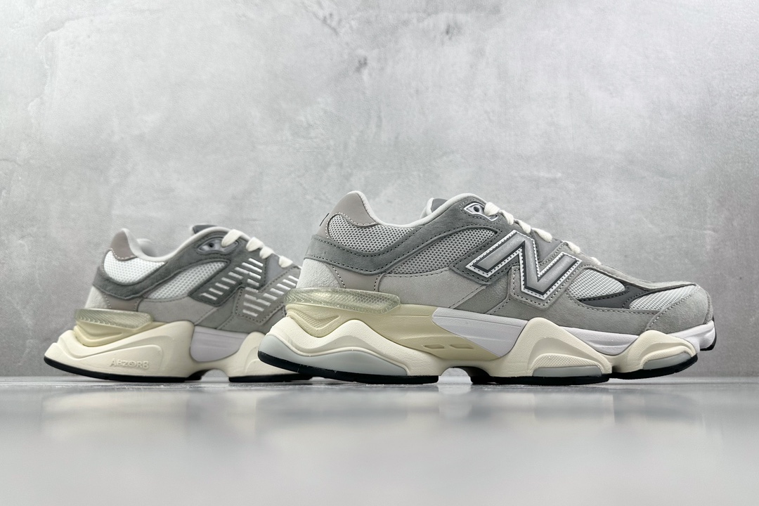 纯原标杆 品质无敌 New Balance NB 9060 浅灰色 U9060GRY