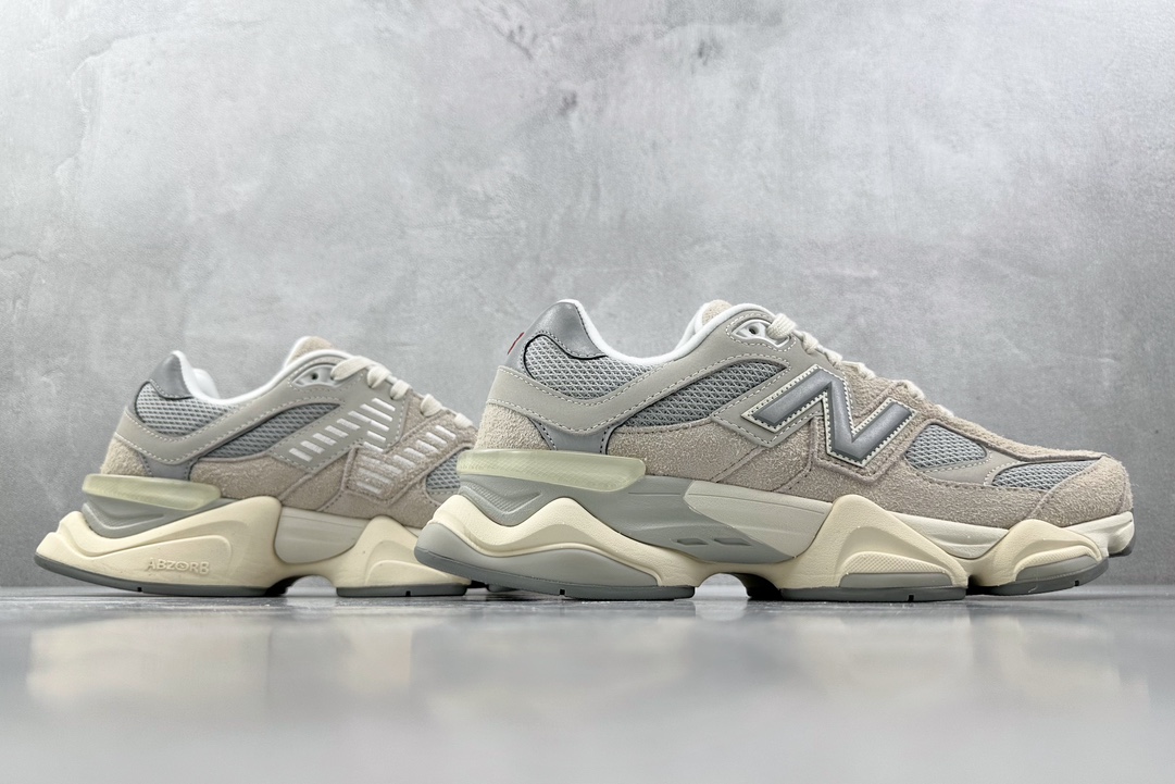 纯原标杆 品质无敌 New Balance NB 9060 灰色 U9060LNY