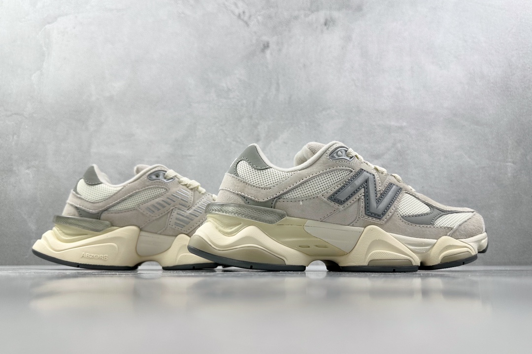 纯原标杆 品质无敌 New Balance NB 9060 灰白色 U9060ECA